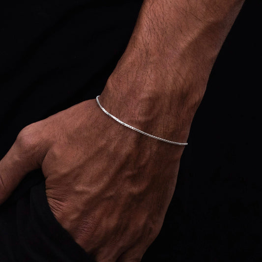 Pulseira Veneziana Prata 925