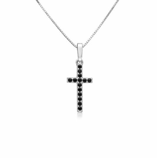 Colar Njr Black Prata 925