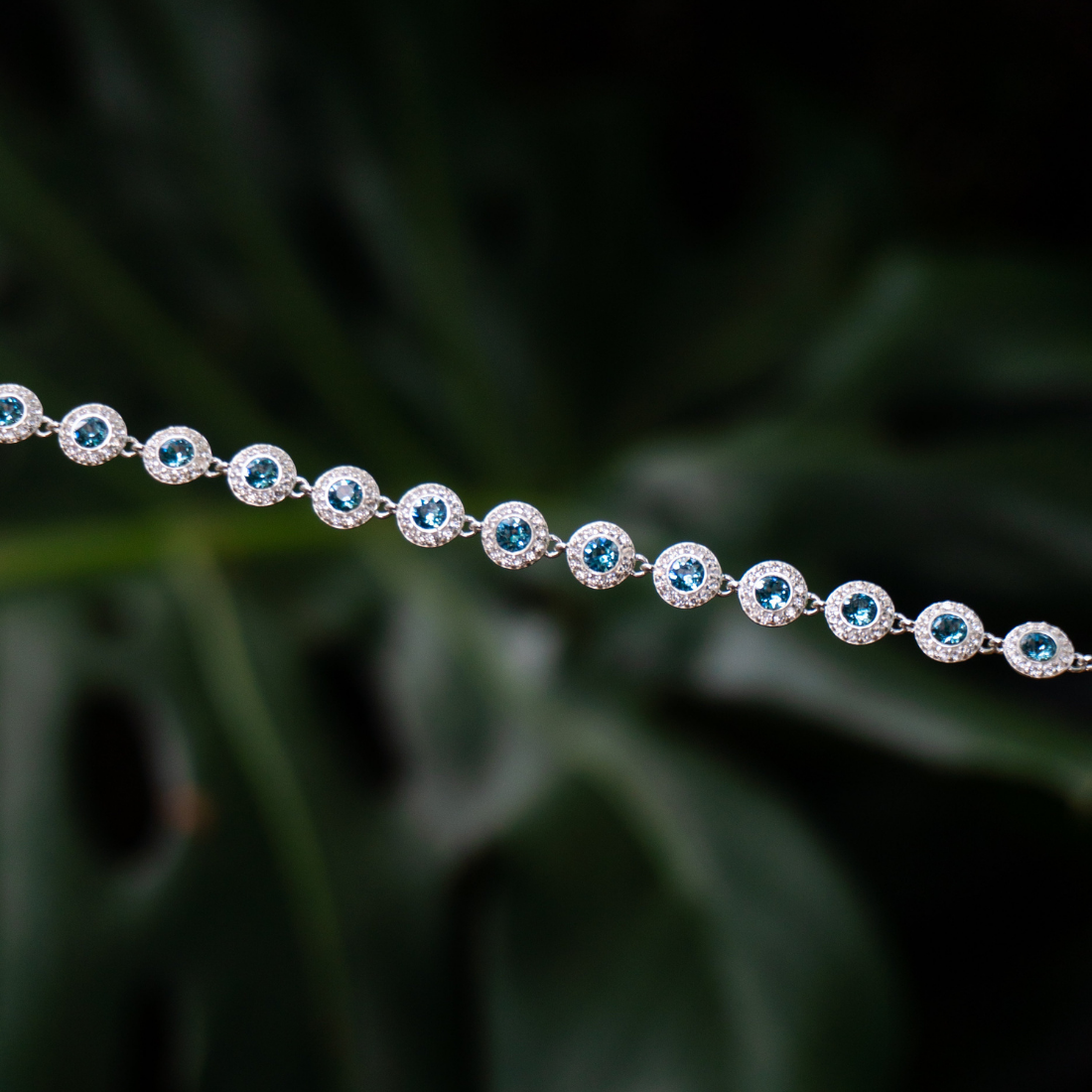 Pulseira Swarovski Prata 925