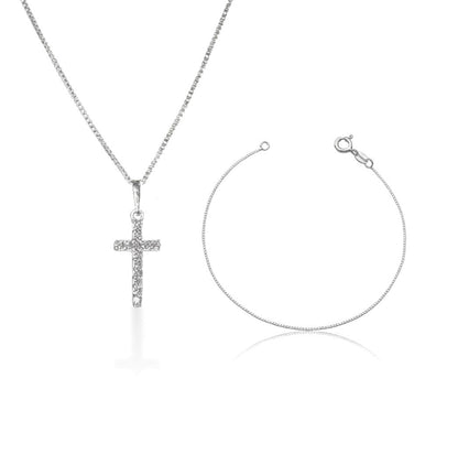 Colar NJR + Pulseira