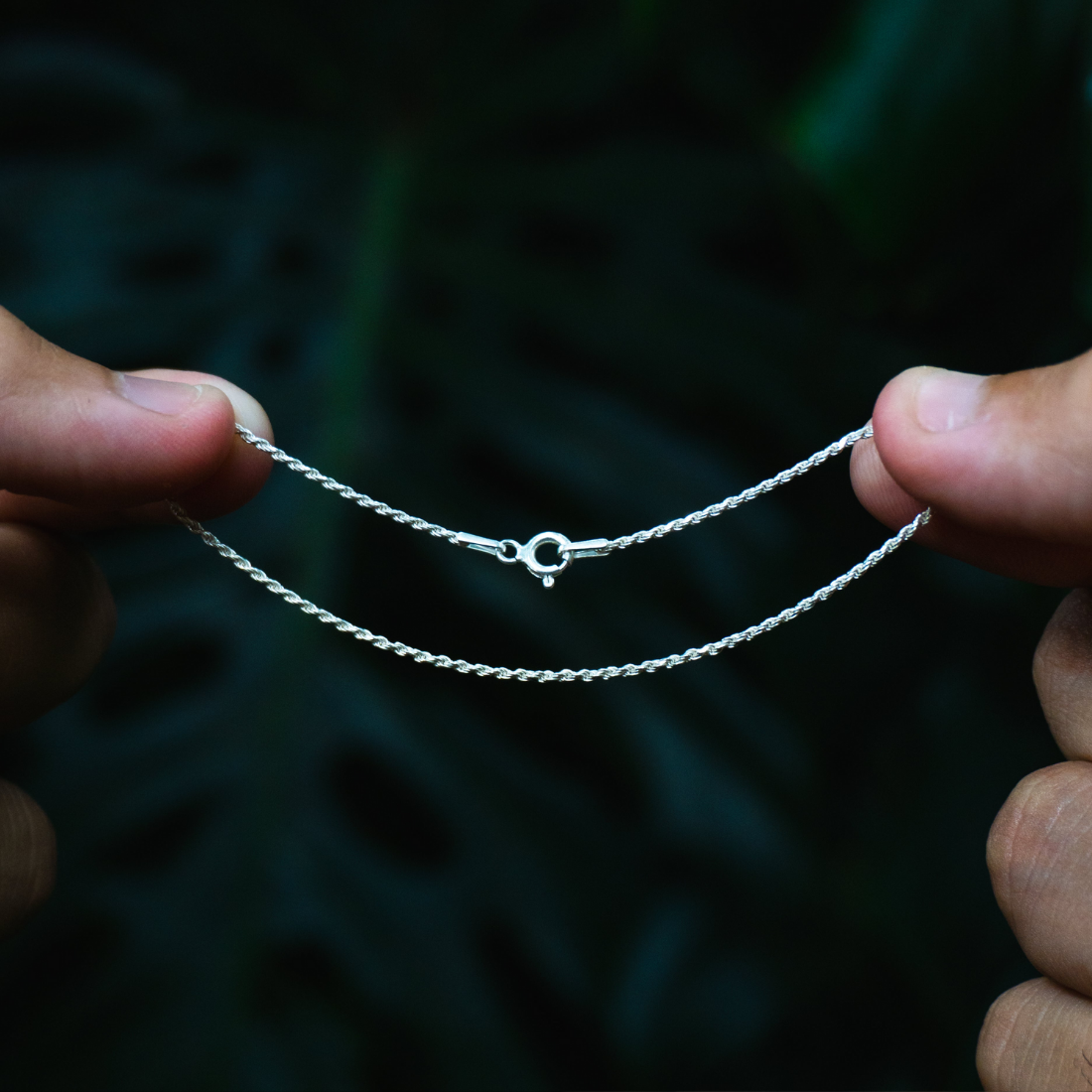 PULSEIRA BAIANA 1MM PRATA 925